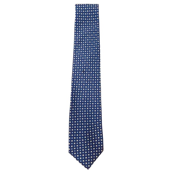 Paolo Albizzati Blue Silk Tie – Made in Italy - Picture 1 of 3